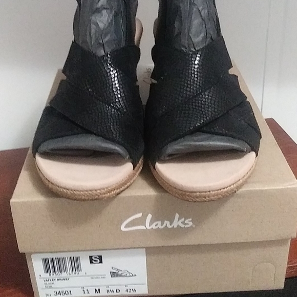 NWT Clarks Wedges - Picture 2 of 5